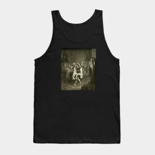 TamOShanter And The Witches Artistic Vector Grey Tank Top